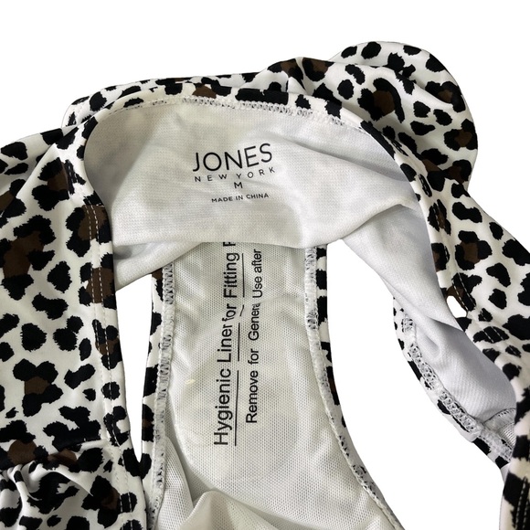 Jones New York Leopard Print tankini medium - Picture 4 of 7